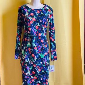 LuLaRoe Debbie dress floral